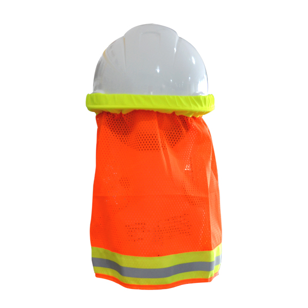 Cubrenuca Malla Jersey con Reflejante LAMIRA Naranja LS-4055 Unitalla - 2